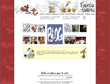 Tablet Screenshot of fabricetarrin.com